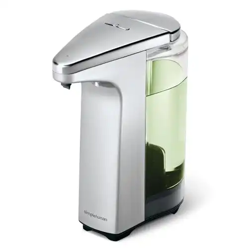 simplehuman 8 oz. Touch-Free Sensor Liquid Soap Pump Dispenser