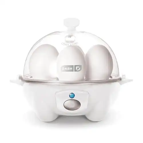 DASH Rapid Egg Cooker: 6 Egg Capacity