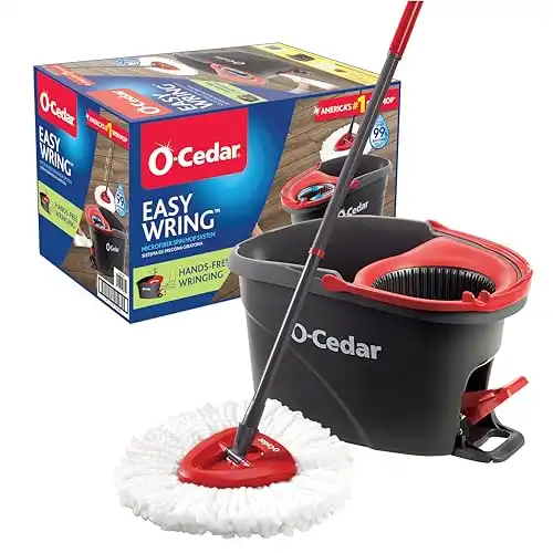 O-Cedar EasyWring Microfiber Spin Mop