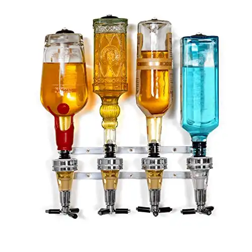 Wyndham House Liquor Dispenser - 4-Bottle Drinks