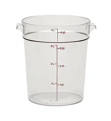 Cambro RFSCW4135 Camwear Round Food Storage