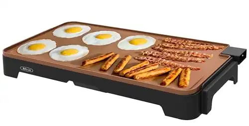 BELLA XL Electric Ceramic Titanium Griddle