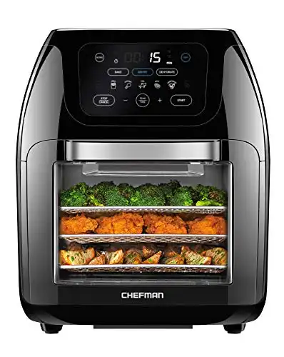 CHEFMAN Multifunctional Digital Air Fryer+ Rotisserie