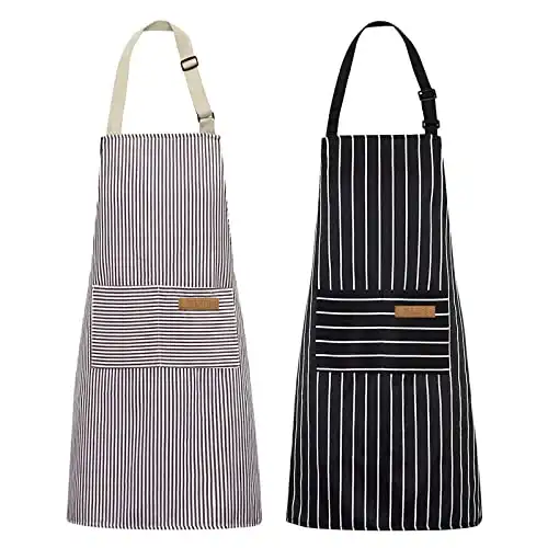 NLUS 2-Pack Kitchen Aprons