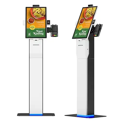 21.5" Floor Standing Self-Ordering Kiosk