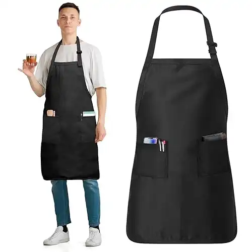 Cotton Chef Apron with Bandana