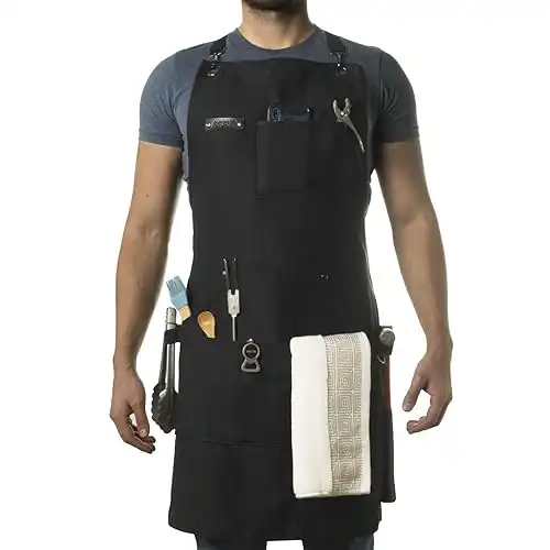 Asaya Chef BBQ Apron Set