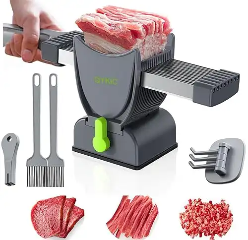 Adjustable Stainless Steel Fresh Meat Slicer