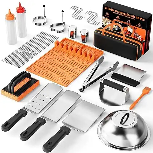 40-Piece Griddle Accessories Kit