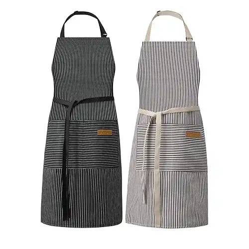 DILLMAN Adjustable Chef Stripes Apron